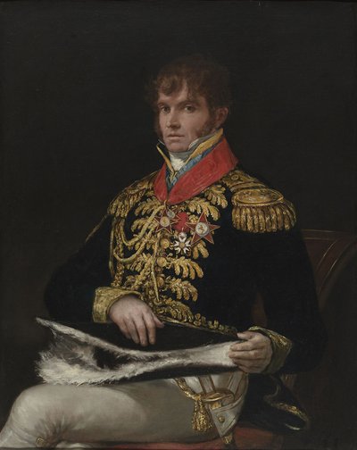 Nicolas Guye with Royal Order of Spain by Francisco de Goya